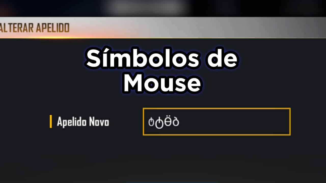 mouse para nick free fire